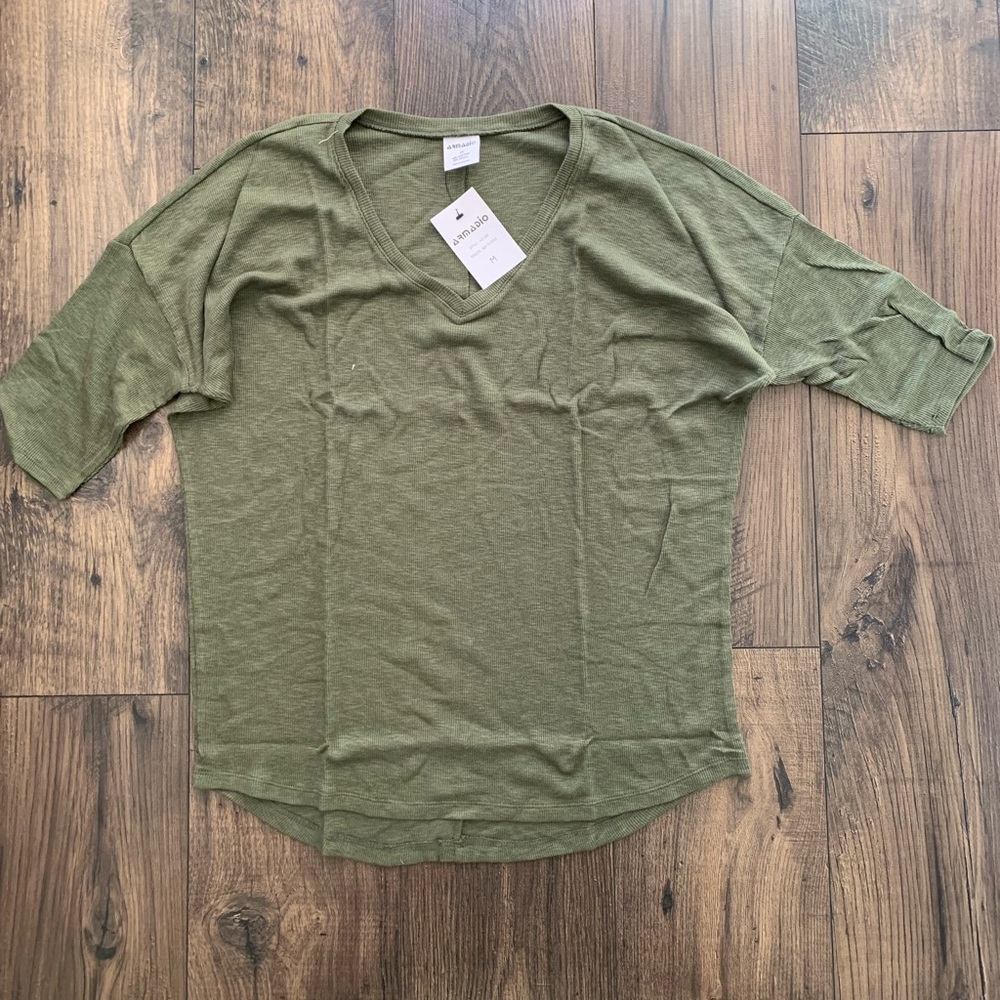 Green shirt